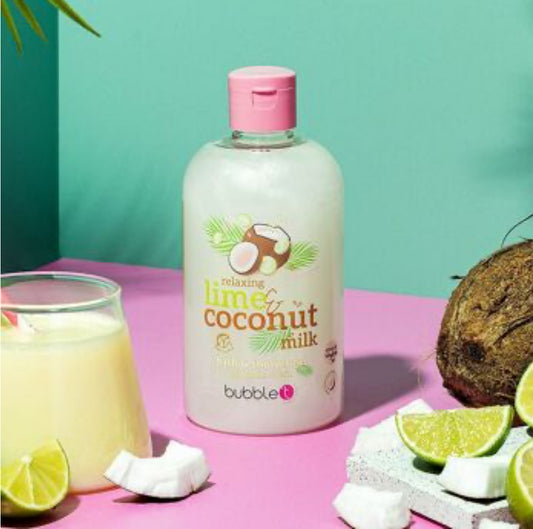 Gel douche smoothie citron vert et noix de coco (500 ml)